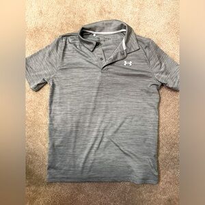 Under Armour grey collared shirt